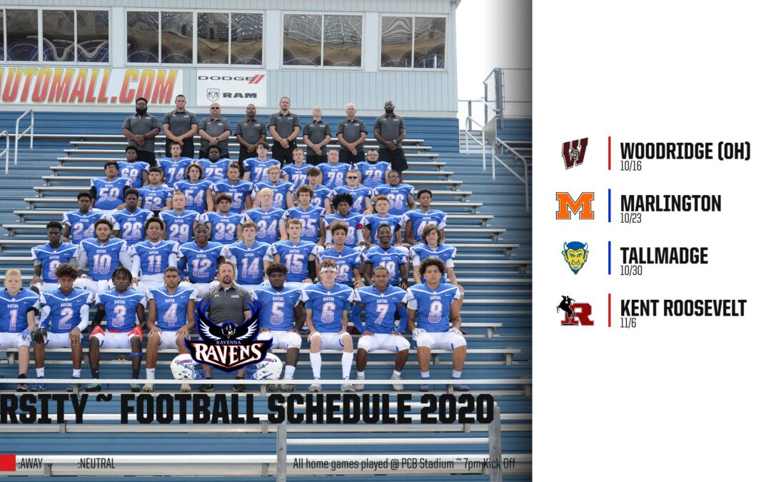Football Schedule Ravenna City Schools Ohio