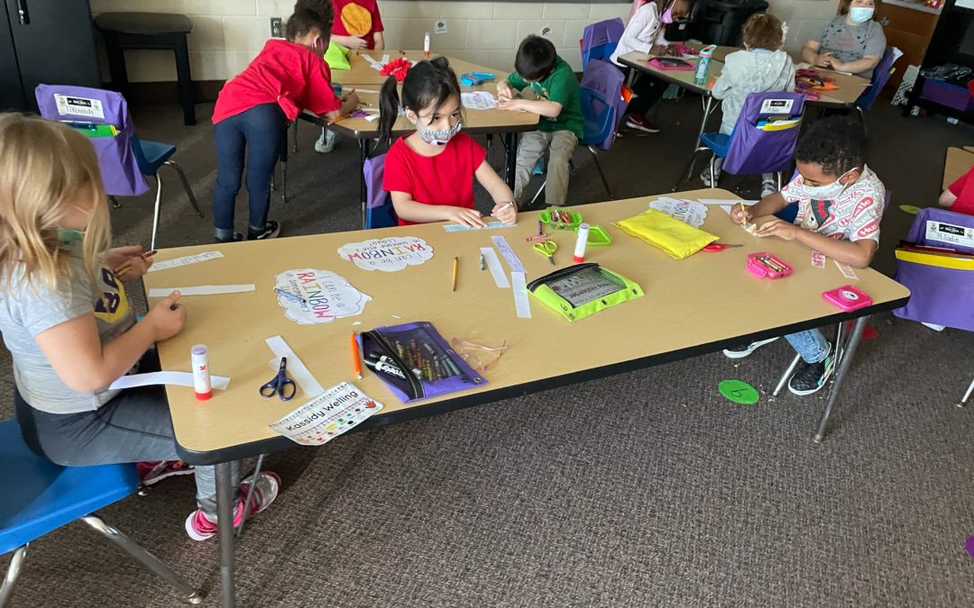 Kindergarteners Use Art to Show Kindness