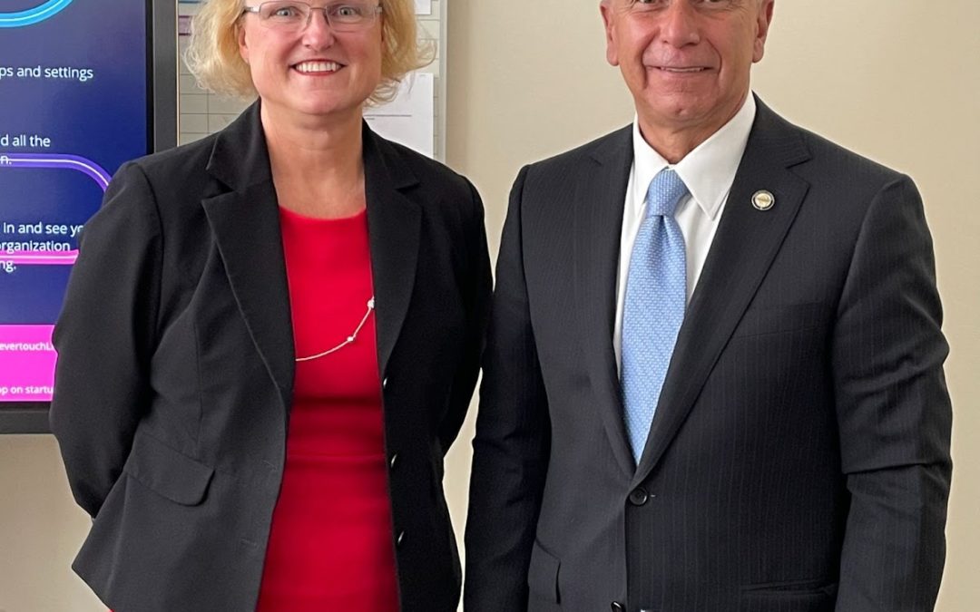 Senator Cirino Visits Ravenna High School