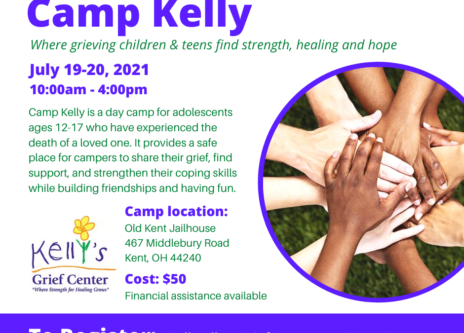Day Camp for Grieving Adolescents to be Held in July