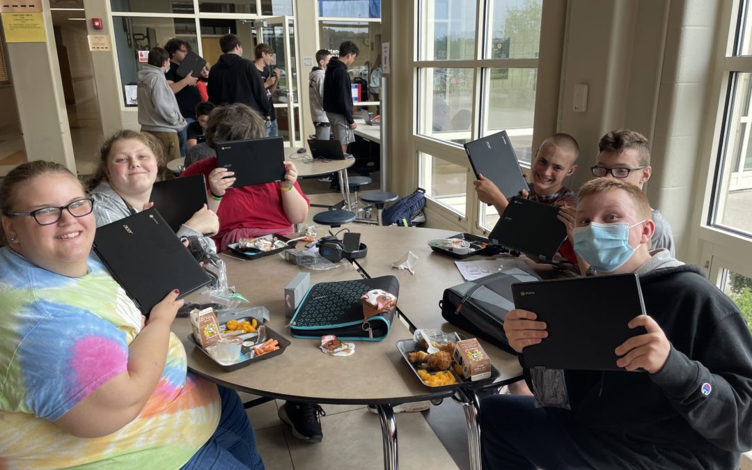New Chromebooks for RHS Freshman