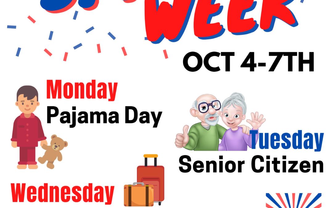 Homecoming Spirit Week!!!