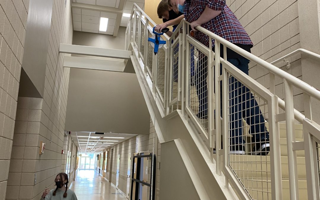 Physics Students Study Acceleration