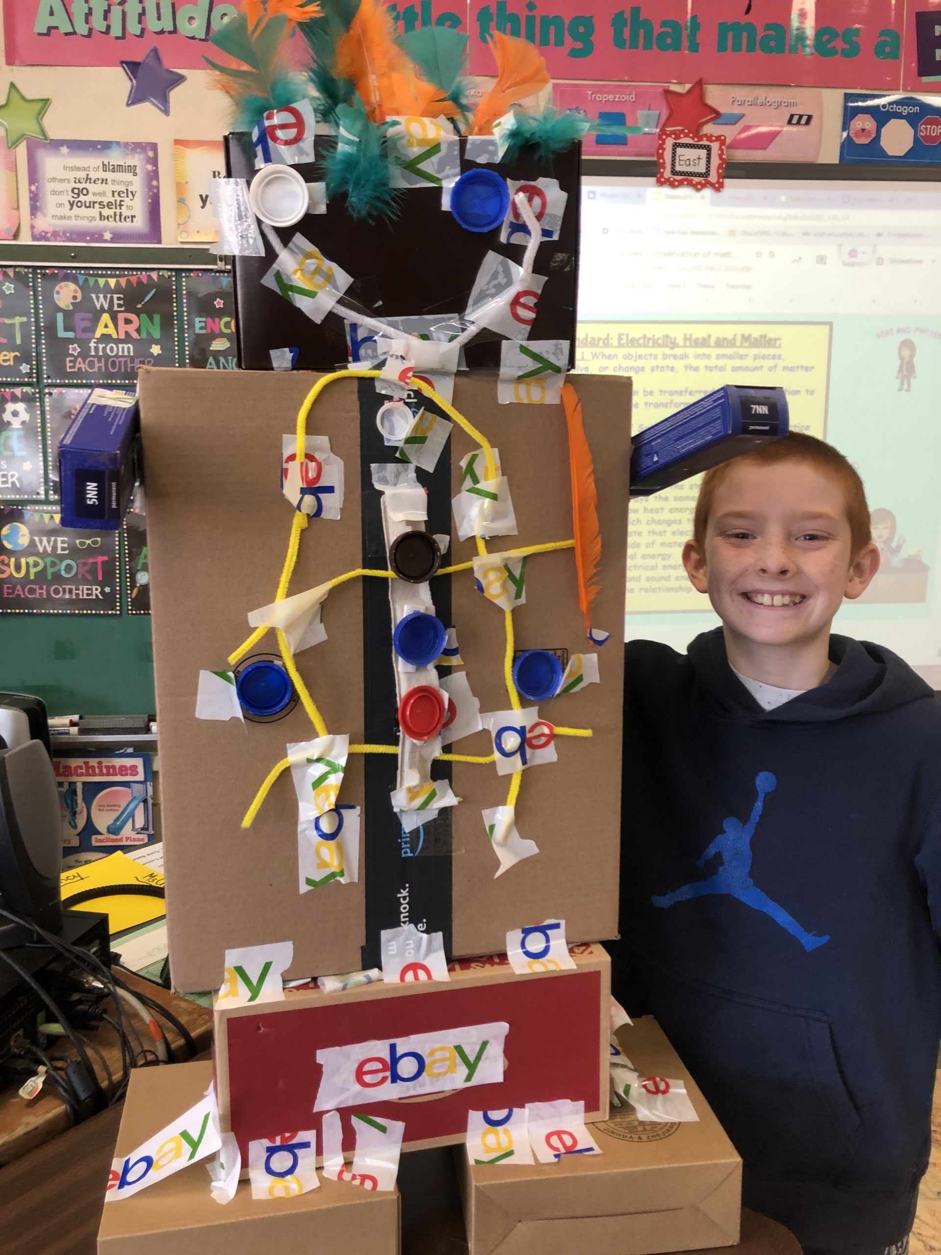 West Main Students Create Robots